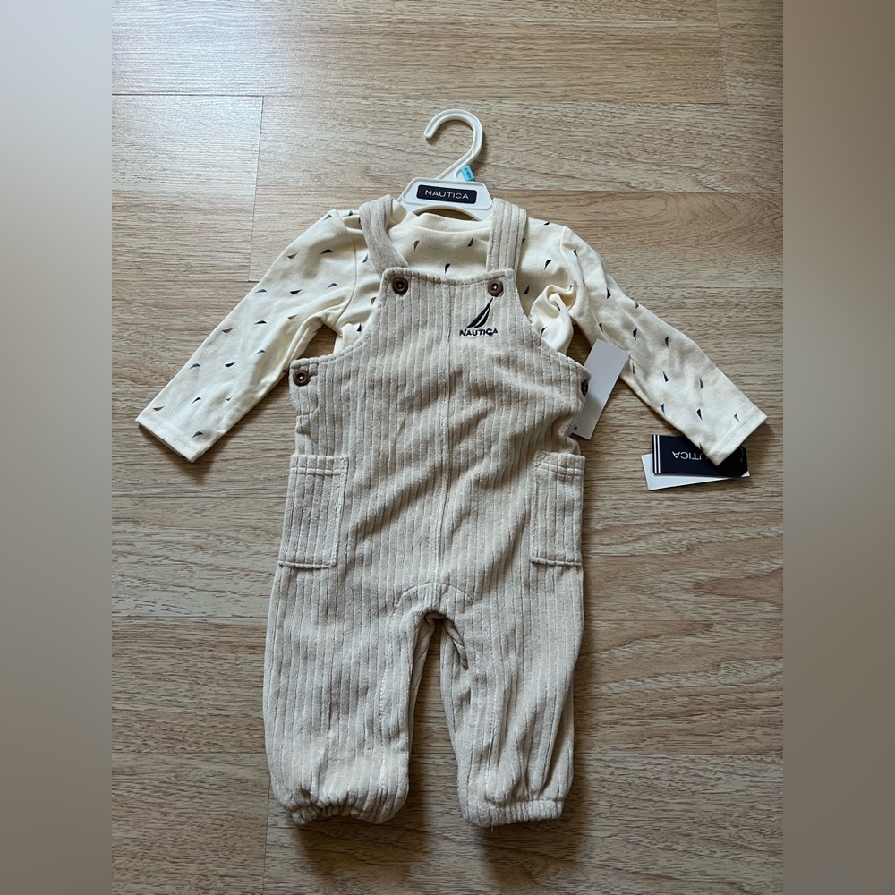 Nautica baby overalls